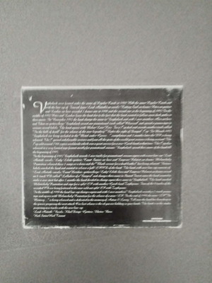 Vorphalack Lullabies of a Vampire CD used, metal, 2001 with slipcase