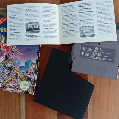 Nintendo NES Double Dragon 2 The Revenge used, complete in box