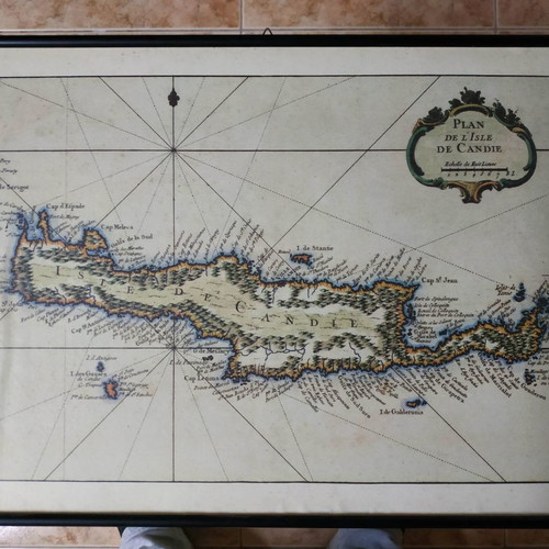 Old maps engravings used