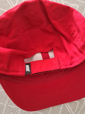 Nike infant cap red new