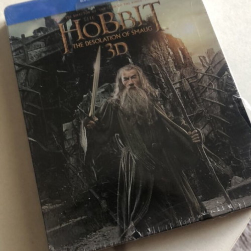 The Hobbit Blu-ray 3D steel book new with Greek subtitles