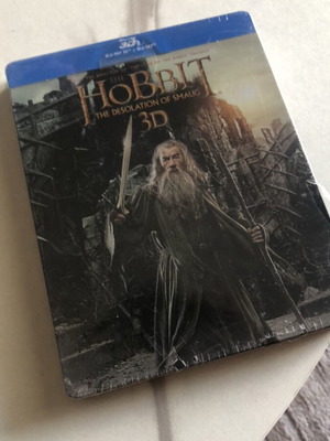 The Hobbit Blu-ray 3D steel book καινούργιο με ελληνικούς υπότιτλους