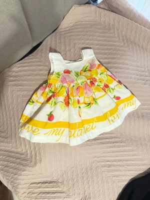 Chico baby dress 56cm/3 m like new