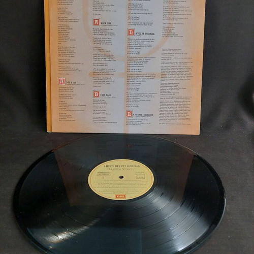 Amistades Peligrosas La ultima tentacion vinyl used, Latin