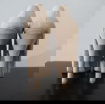  Pip-toe γόβα Sante καστόρι, μπεζ-χρυσό