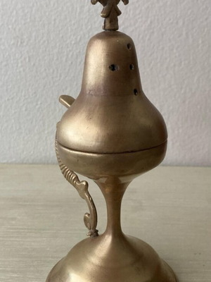 Bronze censer used, old