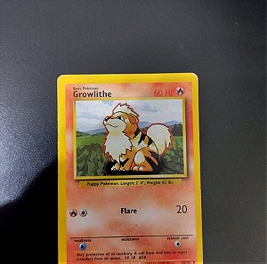 Pokemon Card Growlithe