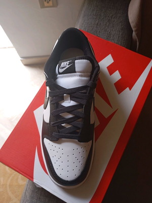 Nike Dunk Low Retro καινούργια, μαύρο-άσπρο, νούμερο 40