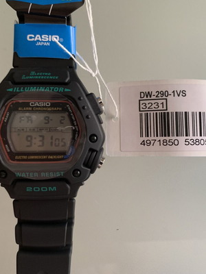 Casio DW-290-1VS 'Mission Impossible' 1996 JDM μοντελο Καινουργιο !
