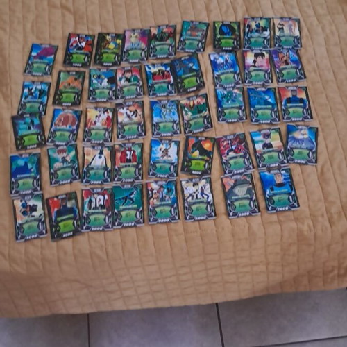 Ben 10 cards used