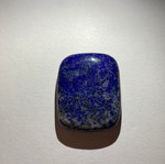 Lapis Lazuli rectangular cushion natural polished stone
