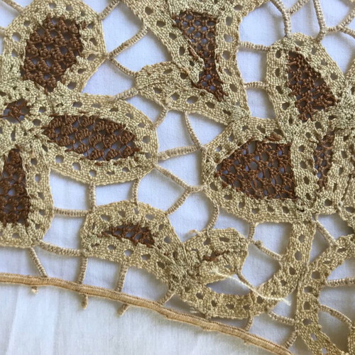 Set of 6 used embroideries