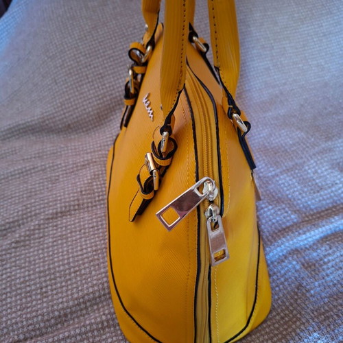 Kem crossbody bag used, yellow