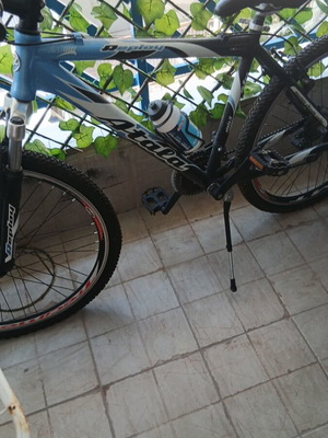 City Bicycle used, 24 inch, blue, men's, with speeds, V-Brakes