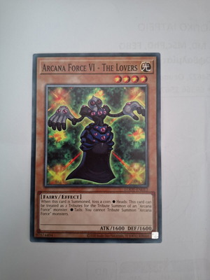 Yu-Gi-Oh! κάρτα Arcana Force VI – The Lovers σαν καινούργιο