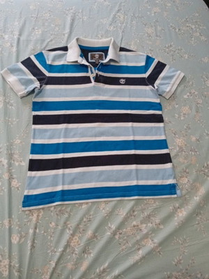 Timberland t-shirt L μεταχειρισμένο, άσπρο και μπλε