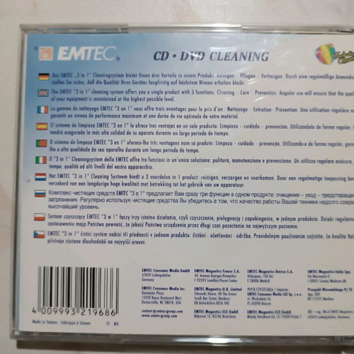 Emtec Cd-Dvd Cleaning like new