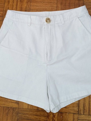 White denim shorts size M like new Shein