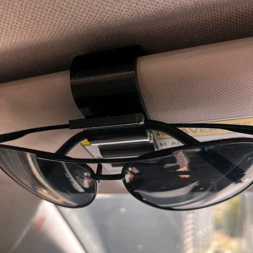 Glasses holder for car sun visor new