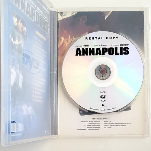 Annapolis DVD like new with subtitles