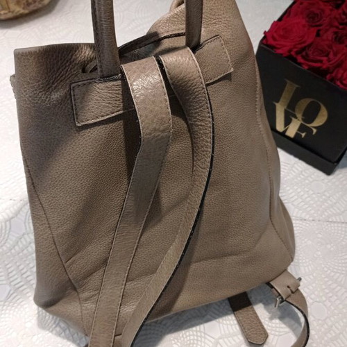 KEM leather backpack like new, beige