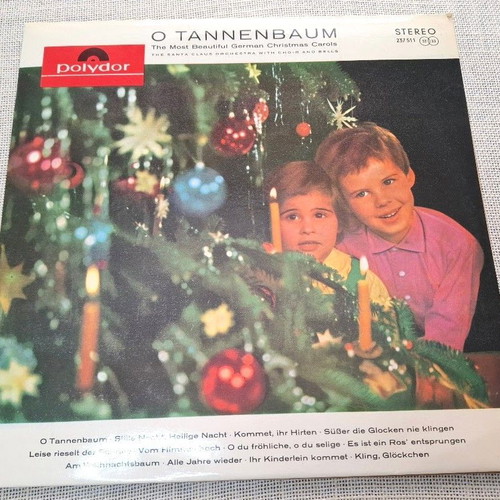 The Santa Claus Orchestra O Tannenbaum LP, German Christmas carols