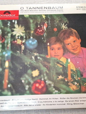 The Santa Claus Orchestra O Tannenbaum LP, γερμανικά χριστουγεννιάτικα κάλαντα
