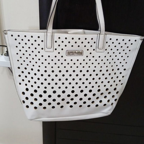 Kenneth Cole Reaction shoulder bag used, white