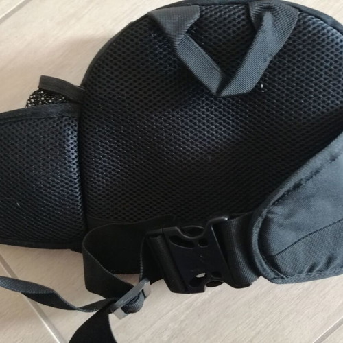 Polo black belt and waist bag like new