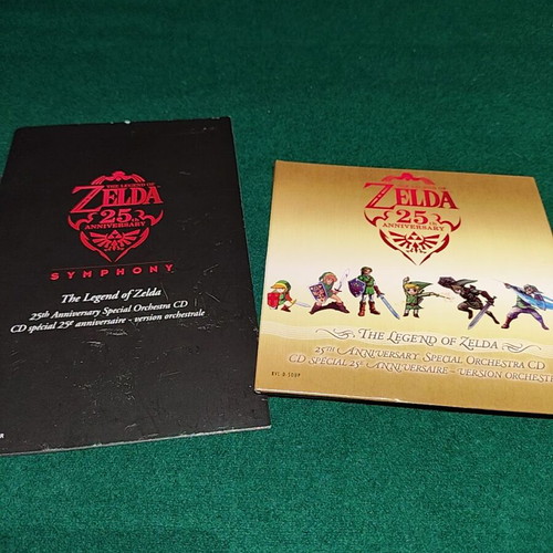 The Legend of Zelda 25 Anniversary Special Orchestra CD like new