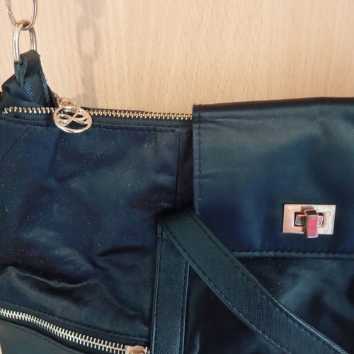 Hunkemoller shoulder bag used black