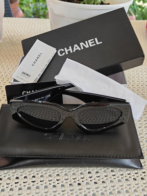 Chanel Black 6056 Women's Sunglasses new
