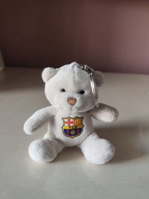 FC Barcelona Keychain Bear new, official logo