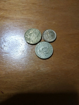 Foreign coins like new