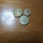 Foreign coins like new