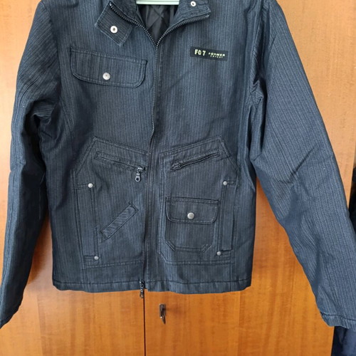 Men's jacket like new, size L, blue