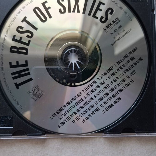 The Best of Sixties CD used, retro collection