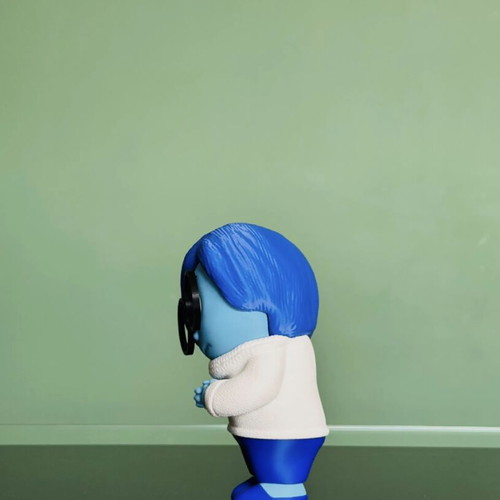 Sadness Inside Out figure 15 cm height new