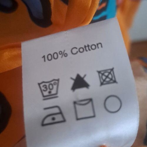 Karavan dress one size, like new, cotton, orange with belt and buttons