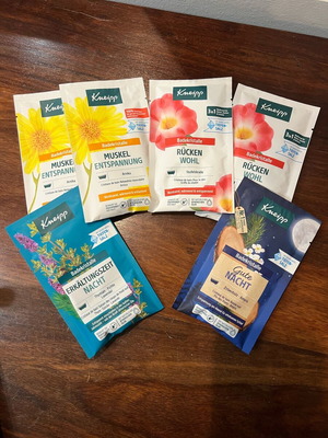 Kneipp Bath Salts new for relaxation and pain relief