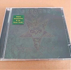 TESTAMENT - First Strike Still Deadly CD