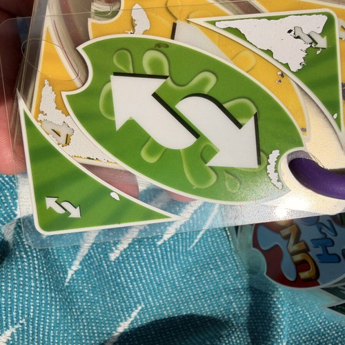 Uno H2O waterproof cards used condition