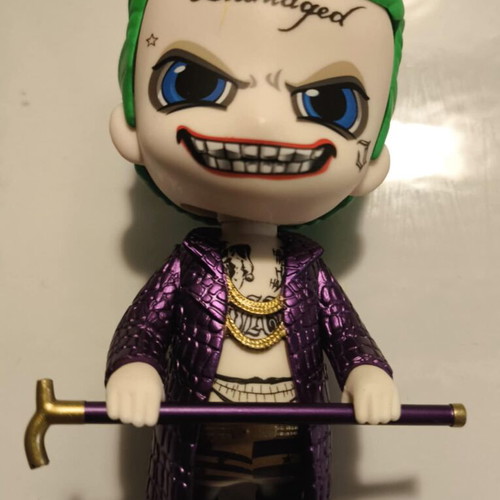 Hot Toys Cosbaby Suicide Squad 3 Joker figures used without packaging