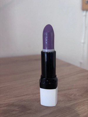 Avon Mark purple lipstick used