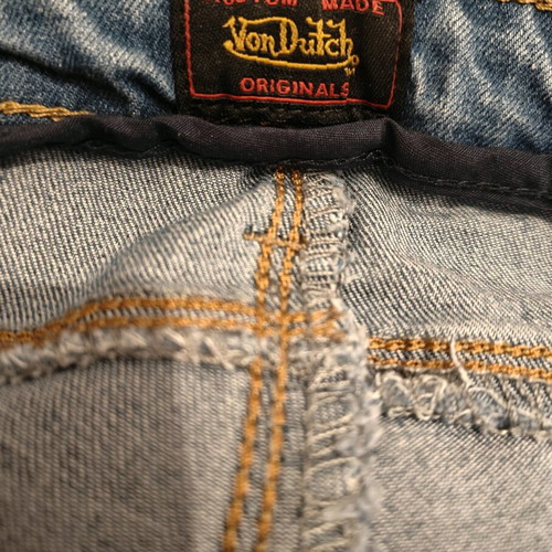 Von Dutch Women's Skinny Jeans Used, Blue, Size S