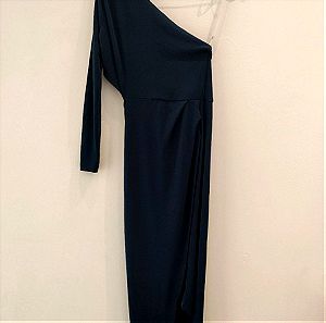Asos φόρεμα εξωπλατο σε navy blue Μ