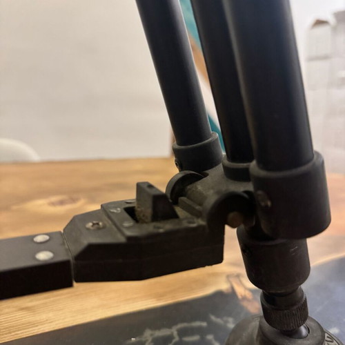 Cartoni Video Cine tripod used with Diat 5P metal head and case