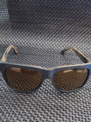 Diesel DL0085 sunglasses used, wood effect, gray beige