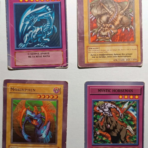 Yu-Gi-Oh Greek cards used, pack
