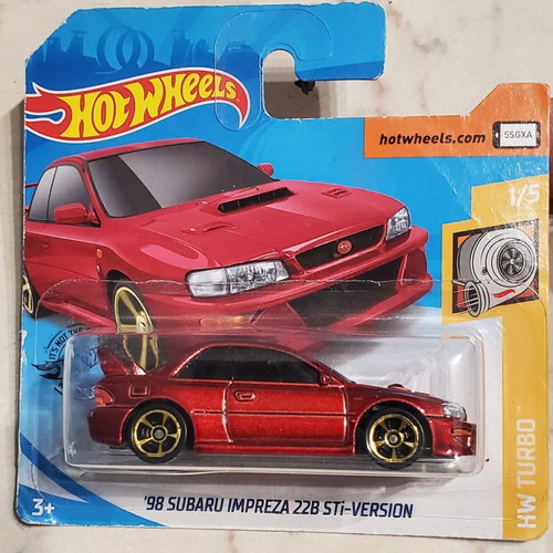 Hot Wheels '98 Subaru Impreza 22B STi-Version μεταλλικό αυτοκινητάκι